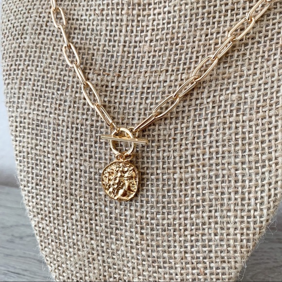 LAST ONE | link chain pendant necklace - Picture 2 of 3